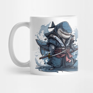 samurai shark Mug
